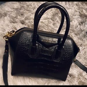100% Authentic Givenchy Mini Antigona Croc Bag